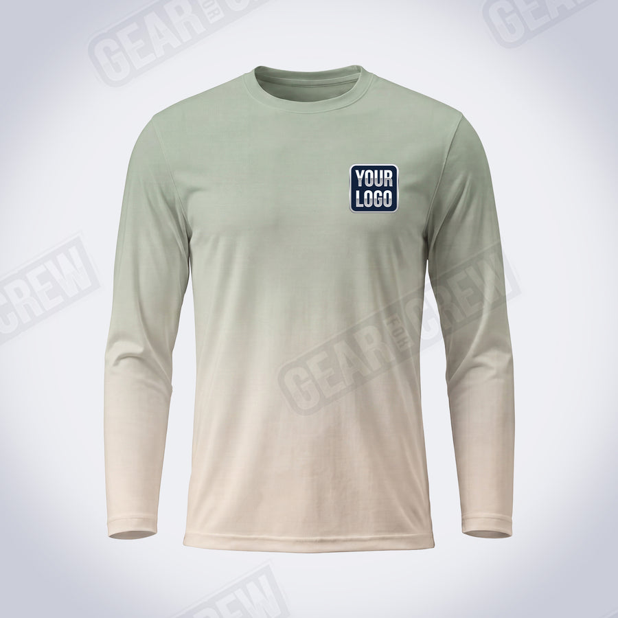 GTHC042 - Sage Dust - The Horizon Collection - Custom Work Shirt - Premium Sublimation