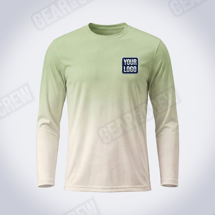 GTHC043 - Soft Sage - The Horizon Collection - Custom Work Shirt - Premium Sublimation