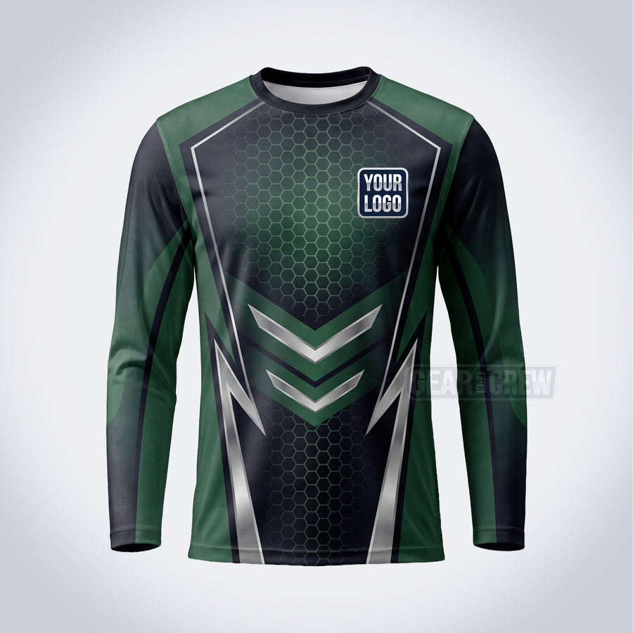 Arrow Hex lawn care custom work shirt