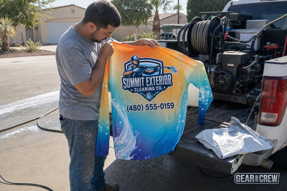 Custom Work Shirts With No Minimum: Why Small Crews Get Priced Out