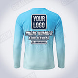 GTHC002 - Sky Wash - The Horizon Collection - Custom Work Shirt - Premium Sublimation