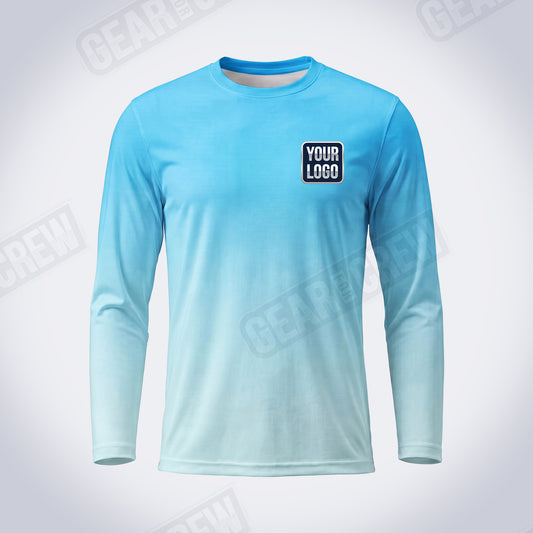 GTHC002 - Sky Wash - The Horizon Collection - Custom Work Shirt - Premium Sublimation