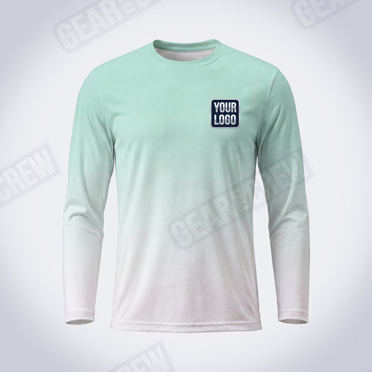 GTHC004 - Sea Foam - The Horizon Collection - Custom Work Shirt - Premium Sublimation