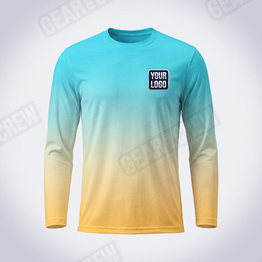 GTHC005 - Reef Sunrise - The Horizon Collection - Custom Work Shirt - Premium Sublimation