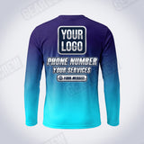 GTHC006 - Deep Dive - The Horizon Collection - Custom Work Shirt - Premium Sublimation