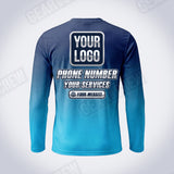 GTHC007 - Harbor Fade - The Horizon Collection - Custom Work Shirt - Premium Sublimation