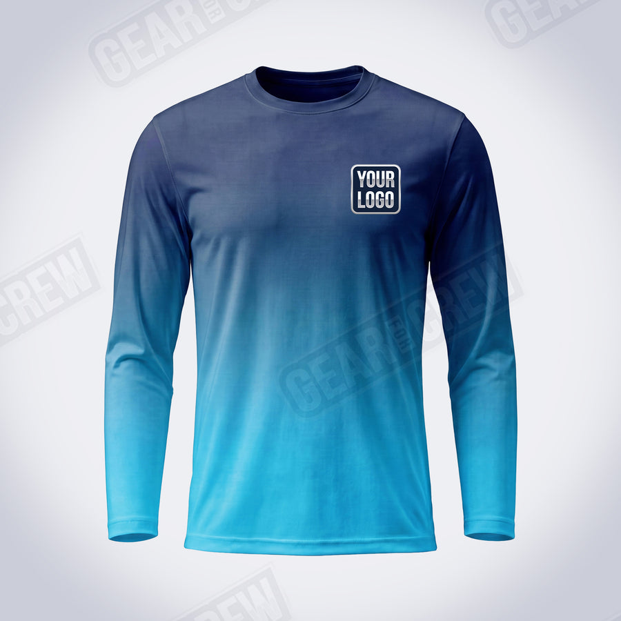 GTHC007 - Harbor Fade - The Horizon Collection - Custom Work Shirt - Premium Sublimation