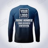 GTHC009 - Midnight Steel - The Horizon Collection - Custom Work Shirt - Premium Sublimation
