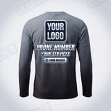 GTHC011 - Gunmetal Dusk - The Horizon Collection - Custom Work Shirt - Premium Sublimation
