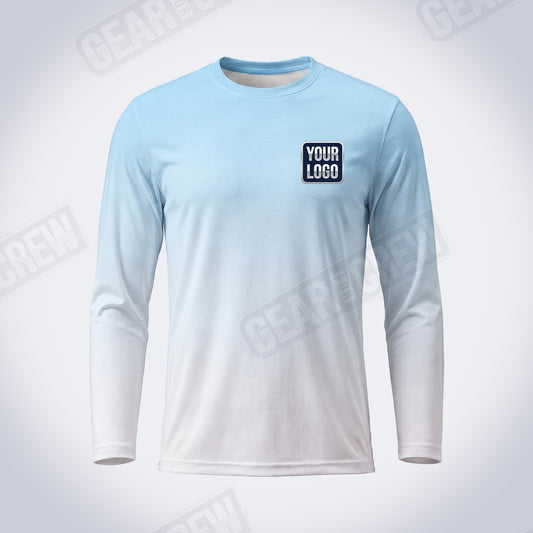 GTHC012 - Cirrus Blue - The Horizon Collection - Custom Work Shirt - Premium Sublimation