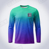 GTHC019 - Aurora Drift - The Horizon Collection - Custom Work Shirt - Premium Sublimation