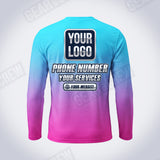 GTHC022 - Cyberpunk Neon - The Horizon Collection - Custom Work Shirt - Premium Sublimation