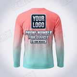 GTHC025 - Coral Reef - The Horizon Collection - Custom Work Shirt - Premium Sublimation