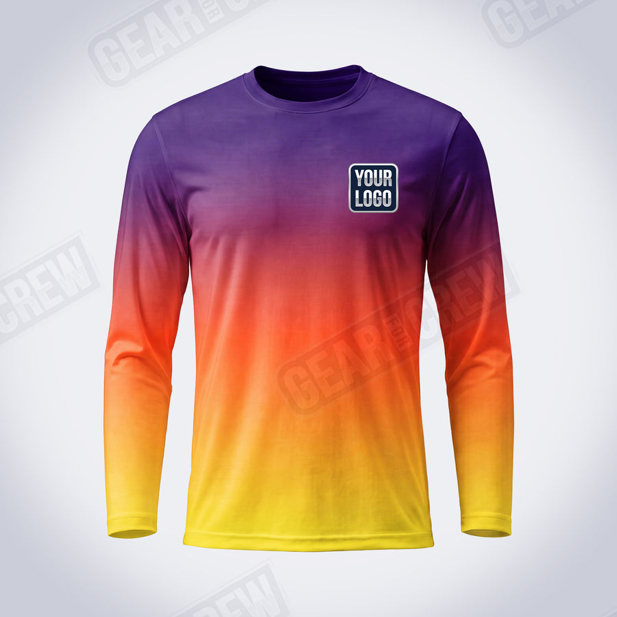 GTHC029 - Neon Synthwave - The Horizon Collection - Custom Work Shirt - Premium Sublimation