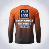 GTHC030 - Rust Ember - The Horizon Collection - Custom Work Shirt - Premium Sublimation