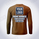GTHC032 - Copper Field - The Horizon Collection - Custom Work Shirt - Premium Sublimation