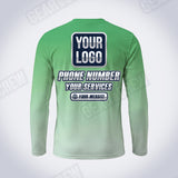 GTHC037 - Meadow Fade - The Horizon Collection - Custom Work Shirt - Premium Sublimation