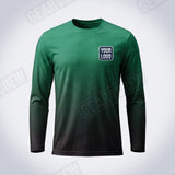 GTHC038 - Emerald Depth - The Horizon Collection - Custom Work Shirt - Premium Sublimation