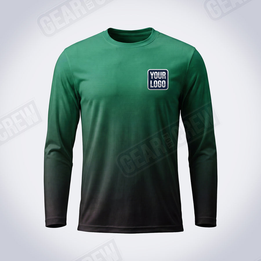 GTHC038 - Emerald Depth - The Horizon Collection - Custom Work Shirt - Premium Sublimation