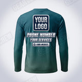 GTHC040 - Deep Forest - The Horizon Collection - Custom Work Shirt - Premium Sublimation