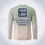 GTHC042 - Sage Dust - The Horizon Collection - Custom Work Shirt - Premium Sublimation