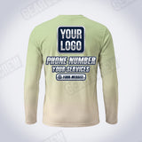 GTHC044 - Dune Sage - The Horizon Collection - Custom Work Shirt - Premium Sublimation