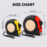 Custom Logo Tape Measure — 1-Side Print, Personalized Measuring Tape for Contractors & Crews