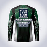 Riding Mower lawn care custom work shirt