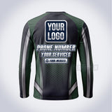 Silver Cross lawn care custom work shirt