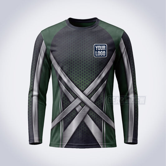 Silver Cross lawn care custom work shirt