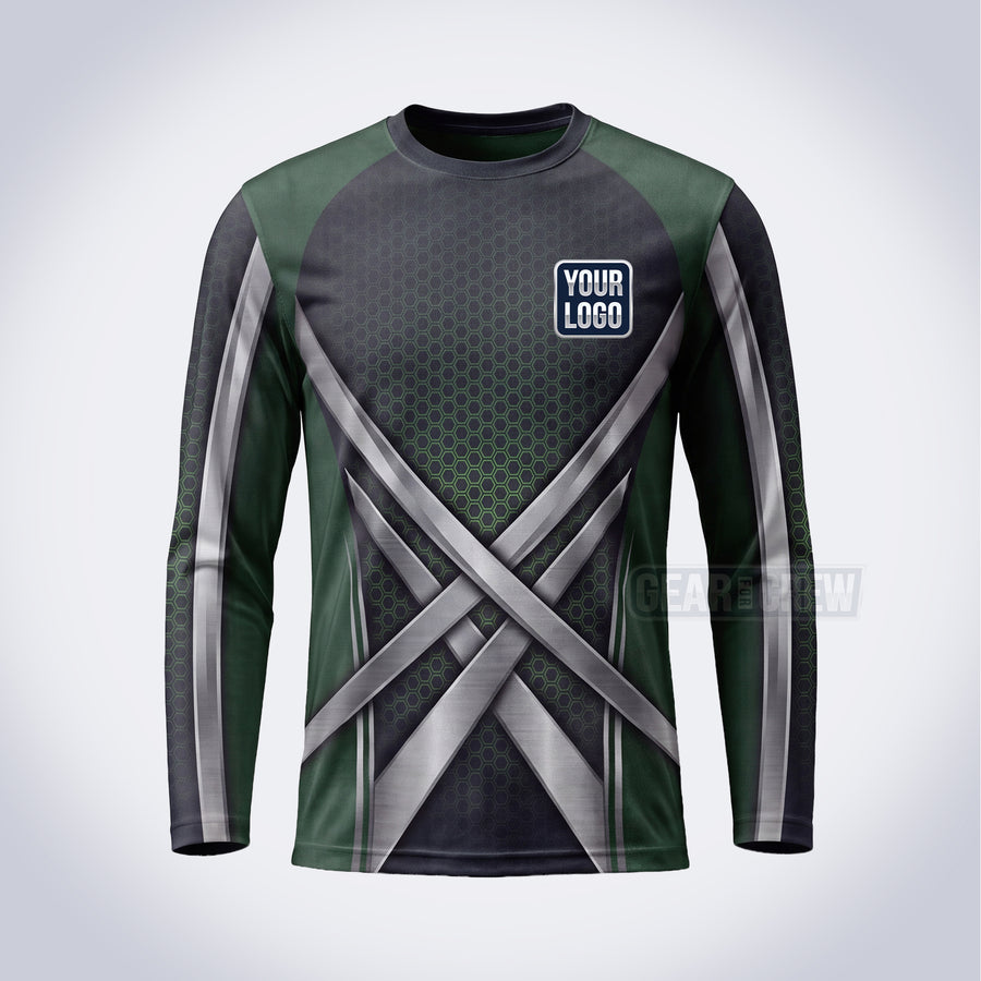 Silver Cross lawn care custom work shirt