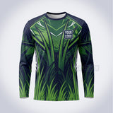 Grass Blade lawn care custom work shirt