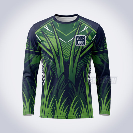 Grass Blade lawn care custom work shirt
