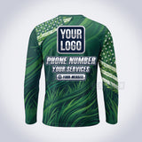 Green Glory lawn care custom work shirt