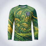 Golden Foliage lawn care custom work shirt