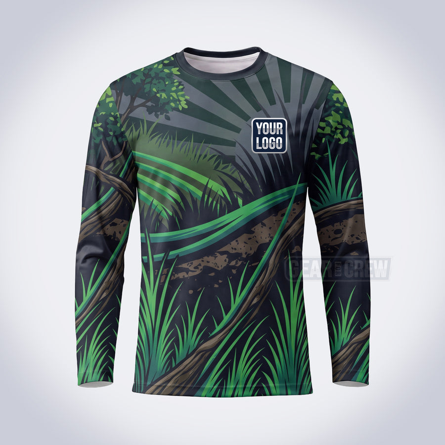 Forest Trail lawn care custom work shirt