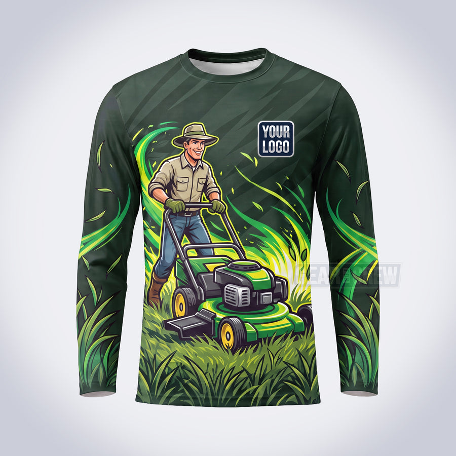 Mowing Pro lawn care custom work shirt