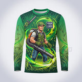 Leaf Blaster lawn care custom work shirt