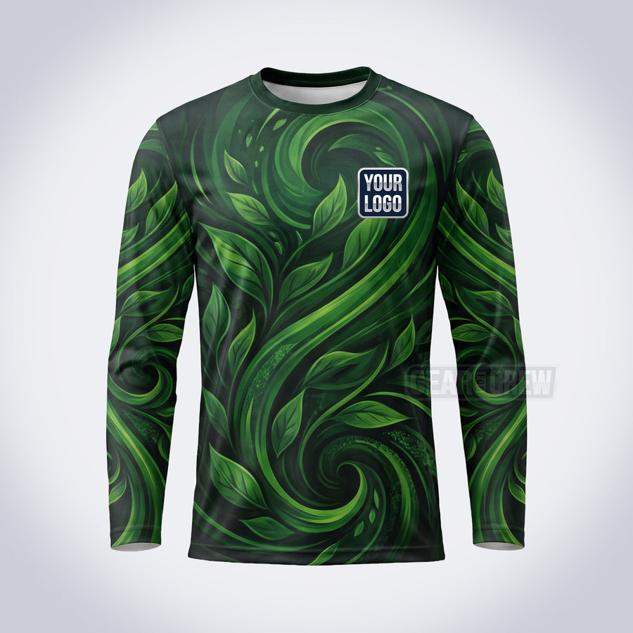 Green Vortex lawn care custom work shirt