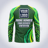 Vine Twist lawn care custom work shirt