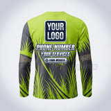Sunrise Path lawn care custom work shirt