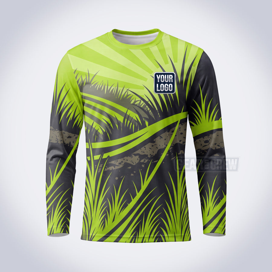 Sunrise Path lawn care custom work shirt