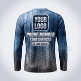 GPWD001 - Condensation Deep Water Signature Collection - Custom Work Shirt, Premium Sublimation
