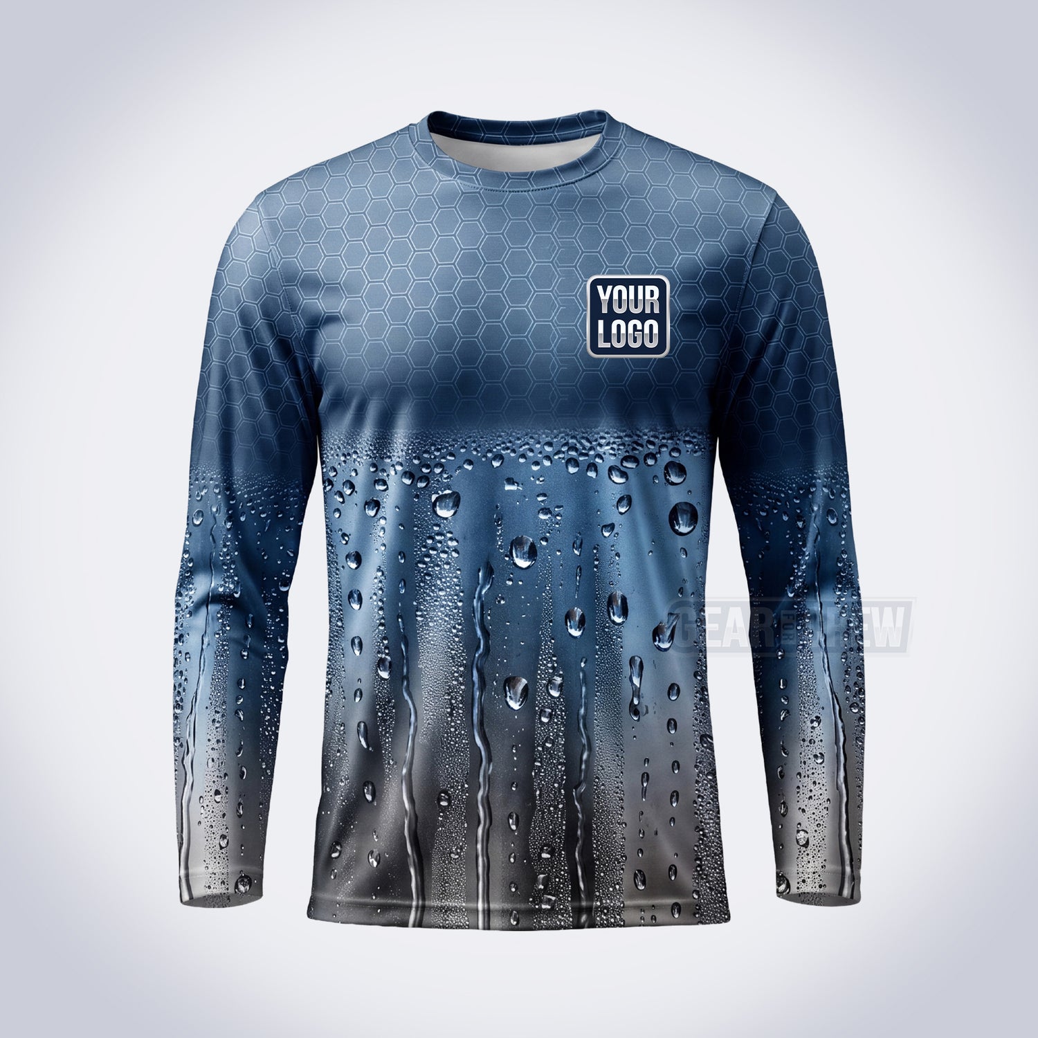GPWD001 - Condensation Deep Water Signature Collection - Custom Work Shirt, Premium Sublimation