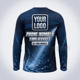 GPWD003 - Water Jet Deep Water Signature Collection - Custom Work Shirt, Premium Sublimation