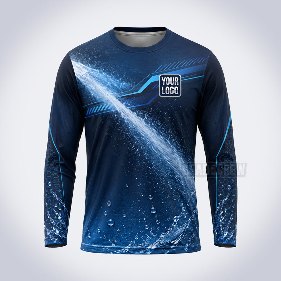 GPWD003 - Water Jet Deep Water Signature Collection - Custom Work Shirt, Premium Sublimation