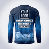GPWD008 - House Wash Deep Water Signature Collection - Custom Work Shirt, Premium Sublimation