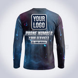 GPWD014 - Chrome Armor Deep Water Signature Collection - Custom Work Shirt, Premium Sublimation