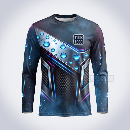 GPWD014 - Chrome Armor Deep Water Signature Collection - Custom Work Shirt, Premium Sublimation