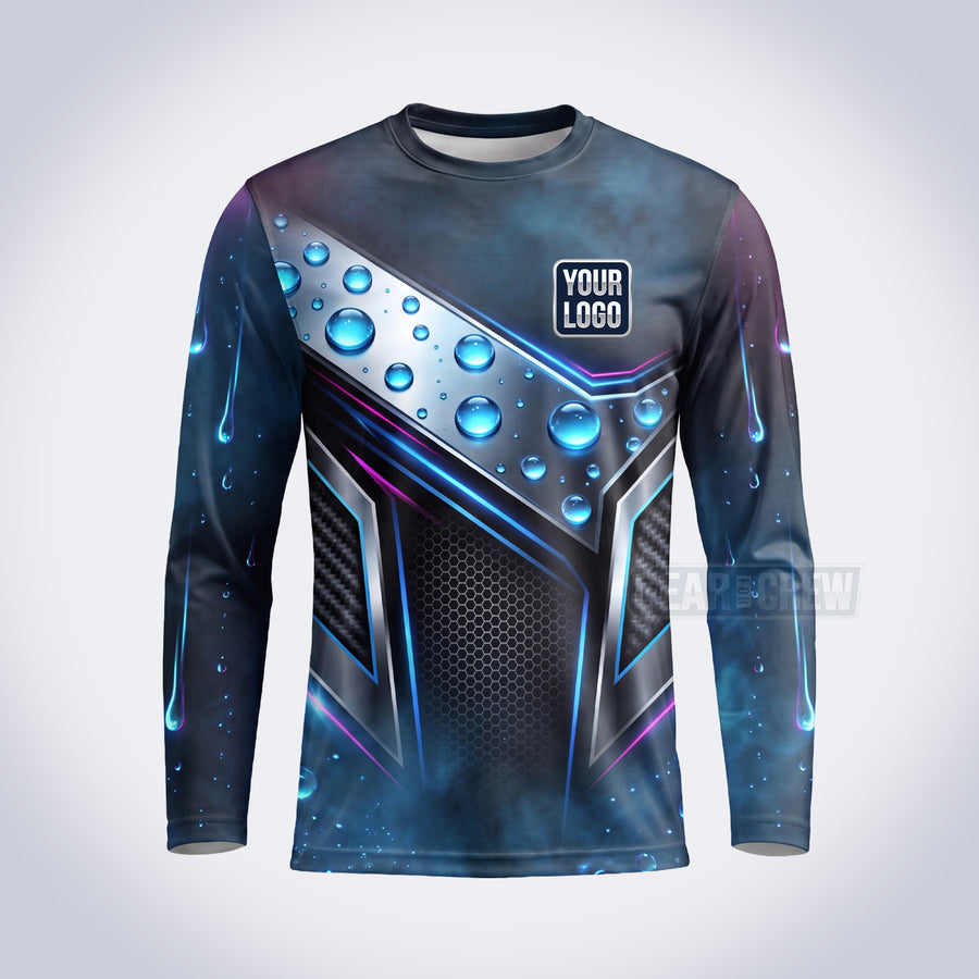 GPWD014 - Chrome Armor Deep Water Signature Collection - Custom Work Shirt, Premium Sublimation
